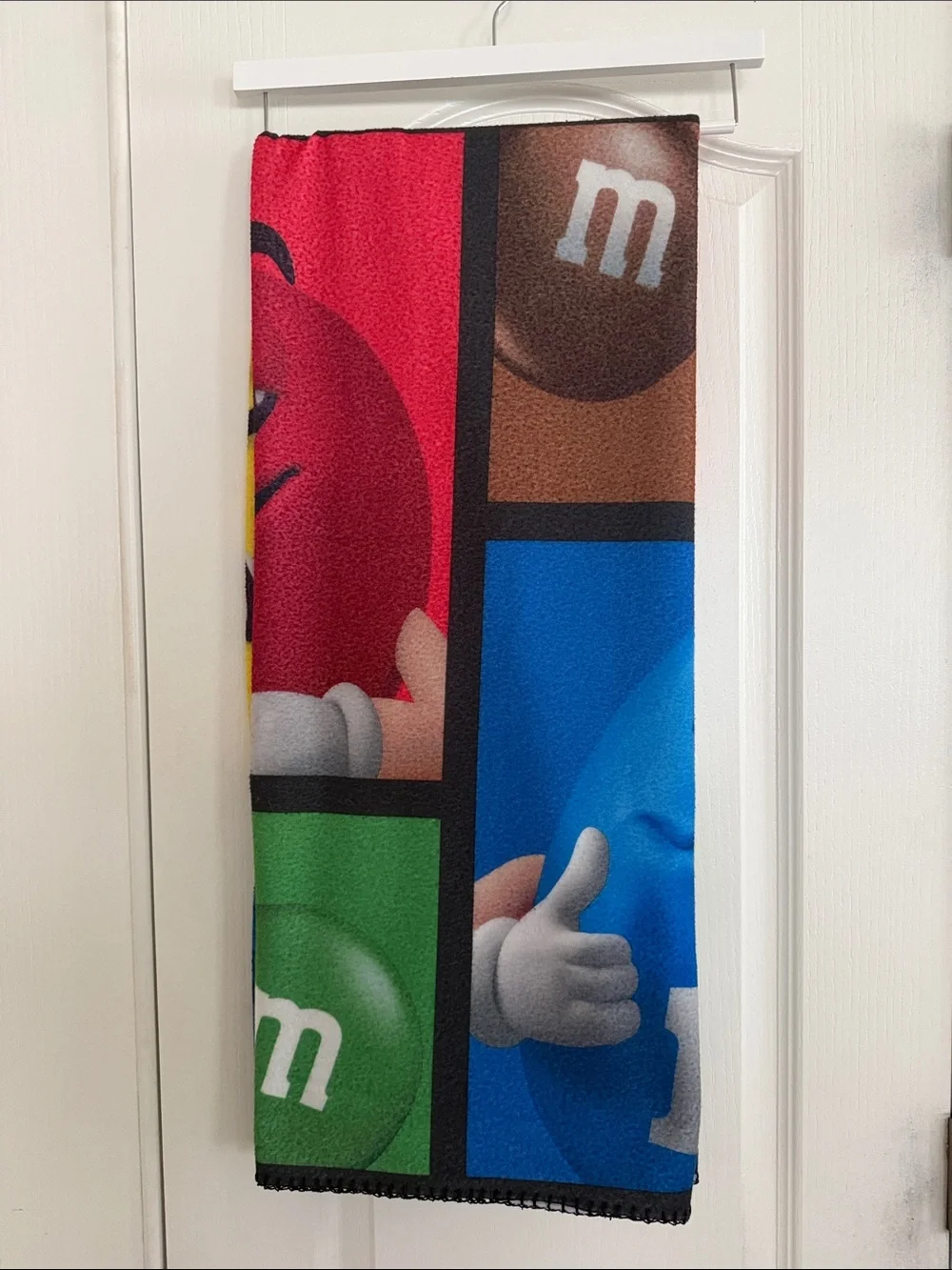 M&M's Colorful Character Throw Blanket - Multi